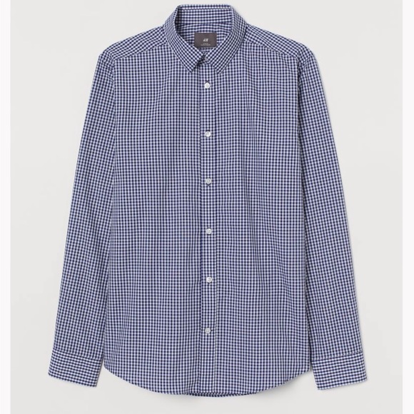 Slim Fit Easy-iron Shirt - Picture 1 of 4